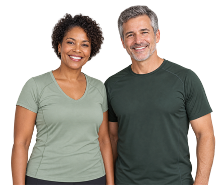 Illustrative adults in the 46–55 age group