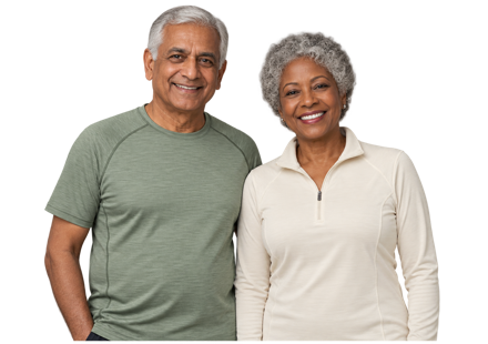 Illustrative adults in the 56+ age group